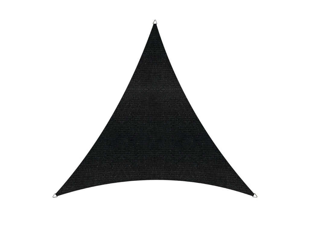 Coolaroo Commercial Grade 3m Triangle Shade Sail — Graphite