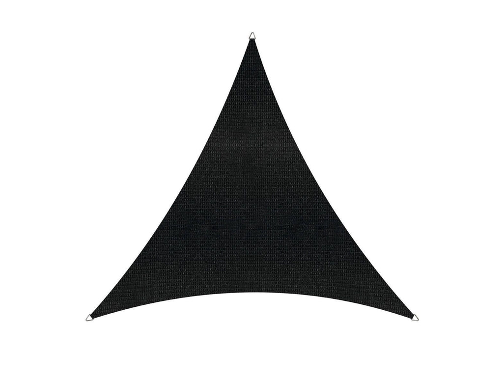 Coolaroo Commercial Grade 3m Triangle Shade Sail — Graphite