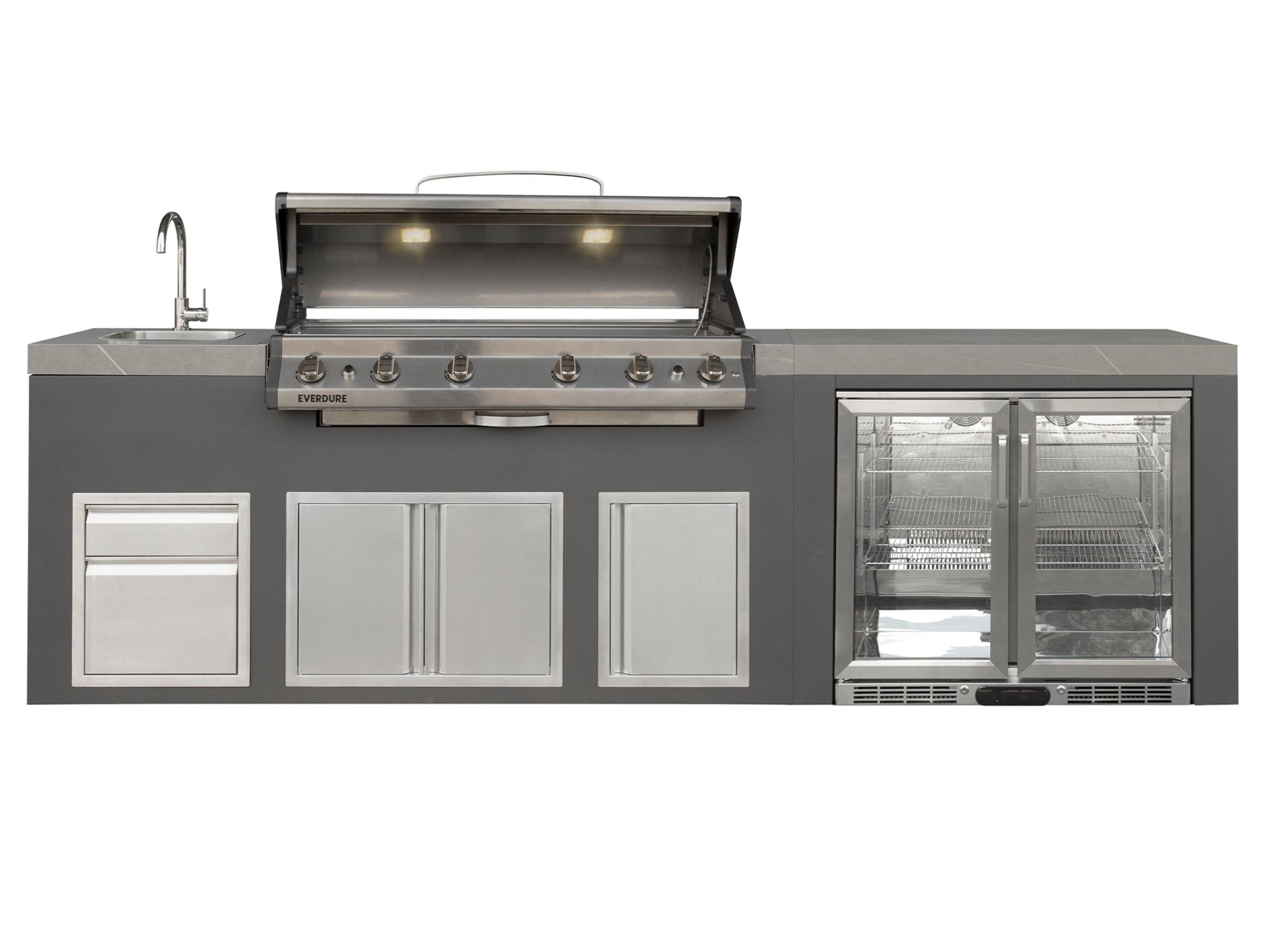 Everdure Bayview 6-Burner BBQ Outdoor Kitchen