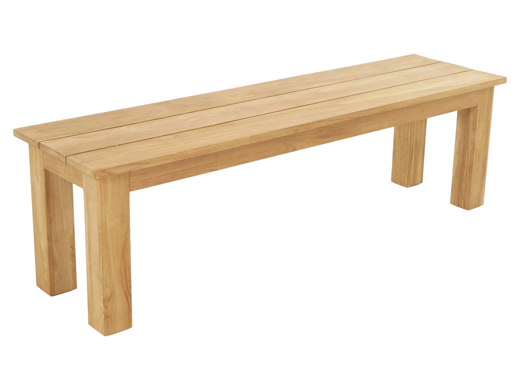 FurnitureOkay Brooklyn Teak Outdoor Bench (150cm)