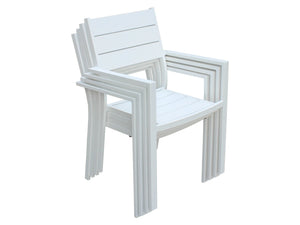 FurnitureOkay Eden Aluminium Outdoor Dining Chair — Mosman Edition