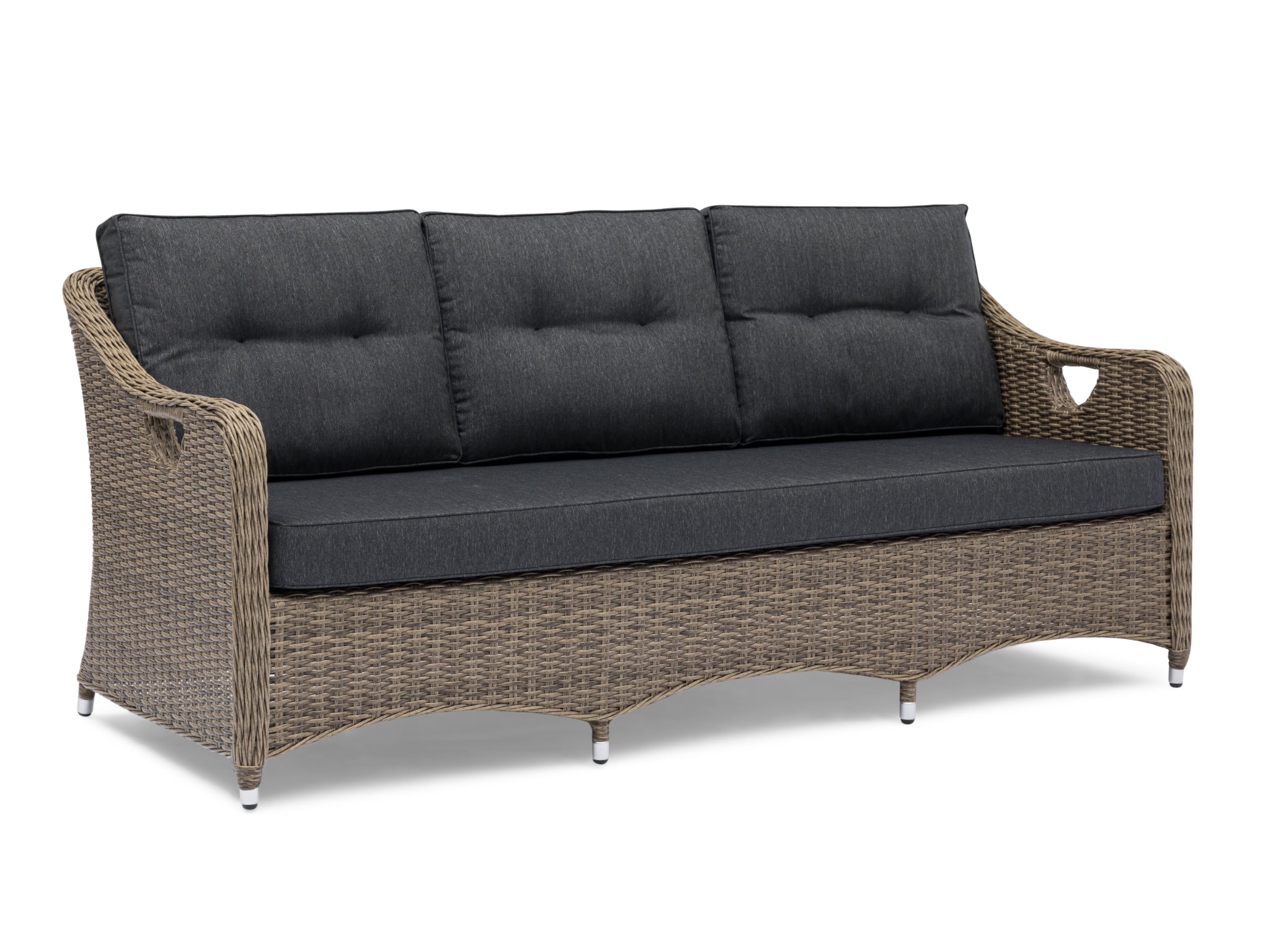 FurnitureOkay Liverpool Wicker Outdoor Sofa