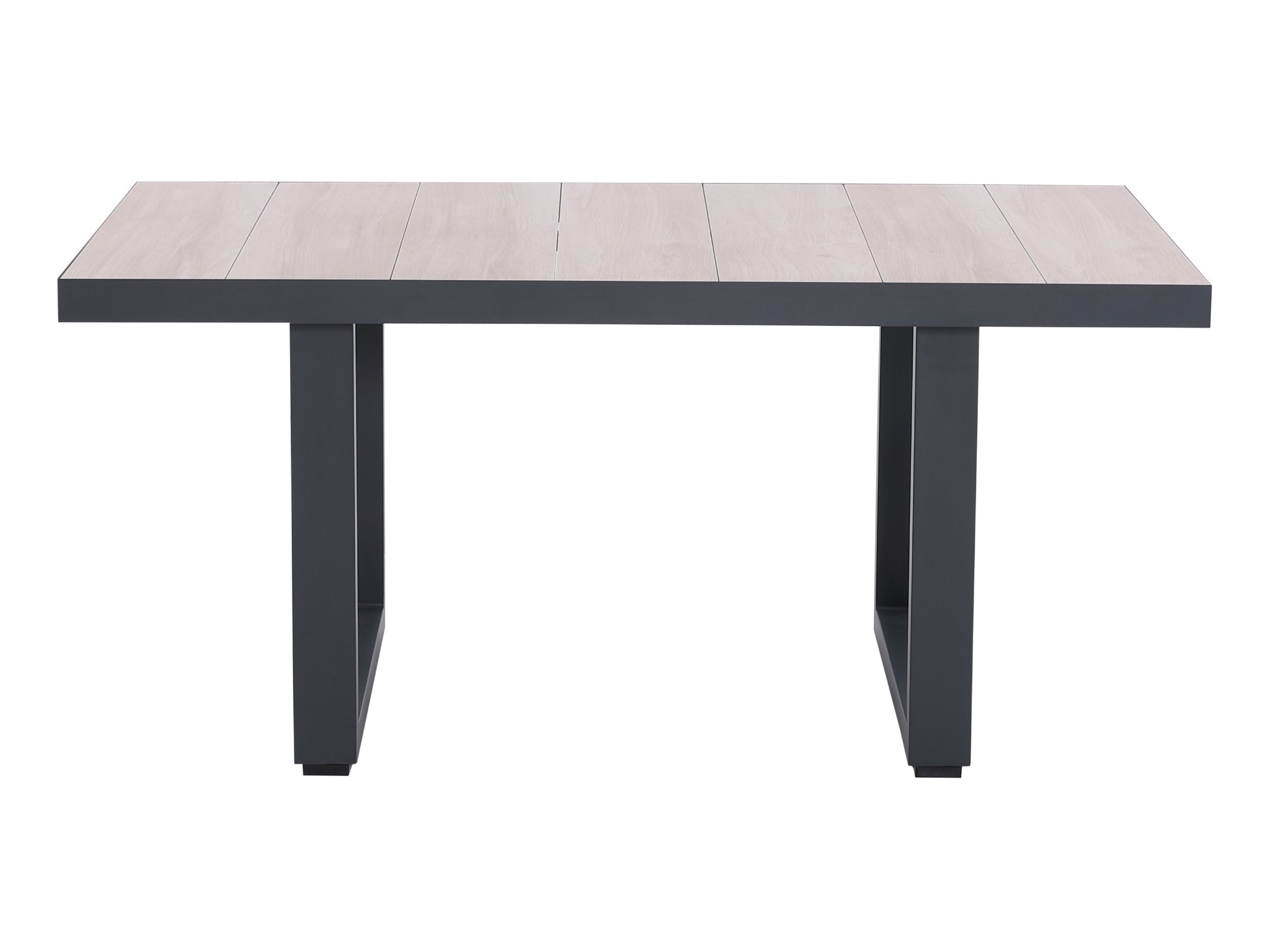 FurnitureOkay Mosman Ceramic Outdoor Low Dining Table — Charcoal