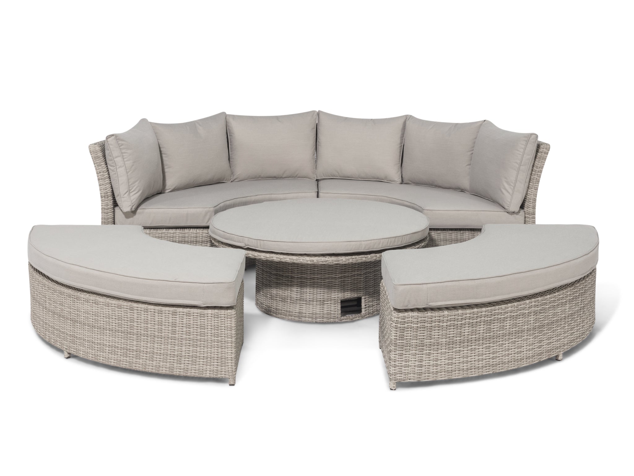 Marquee 5 piece modular wicker setting sale