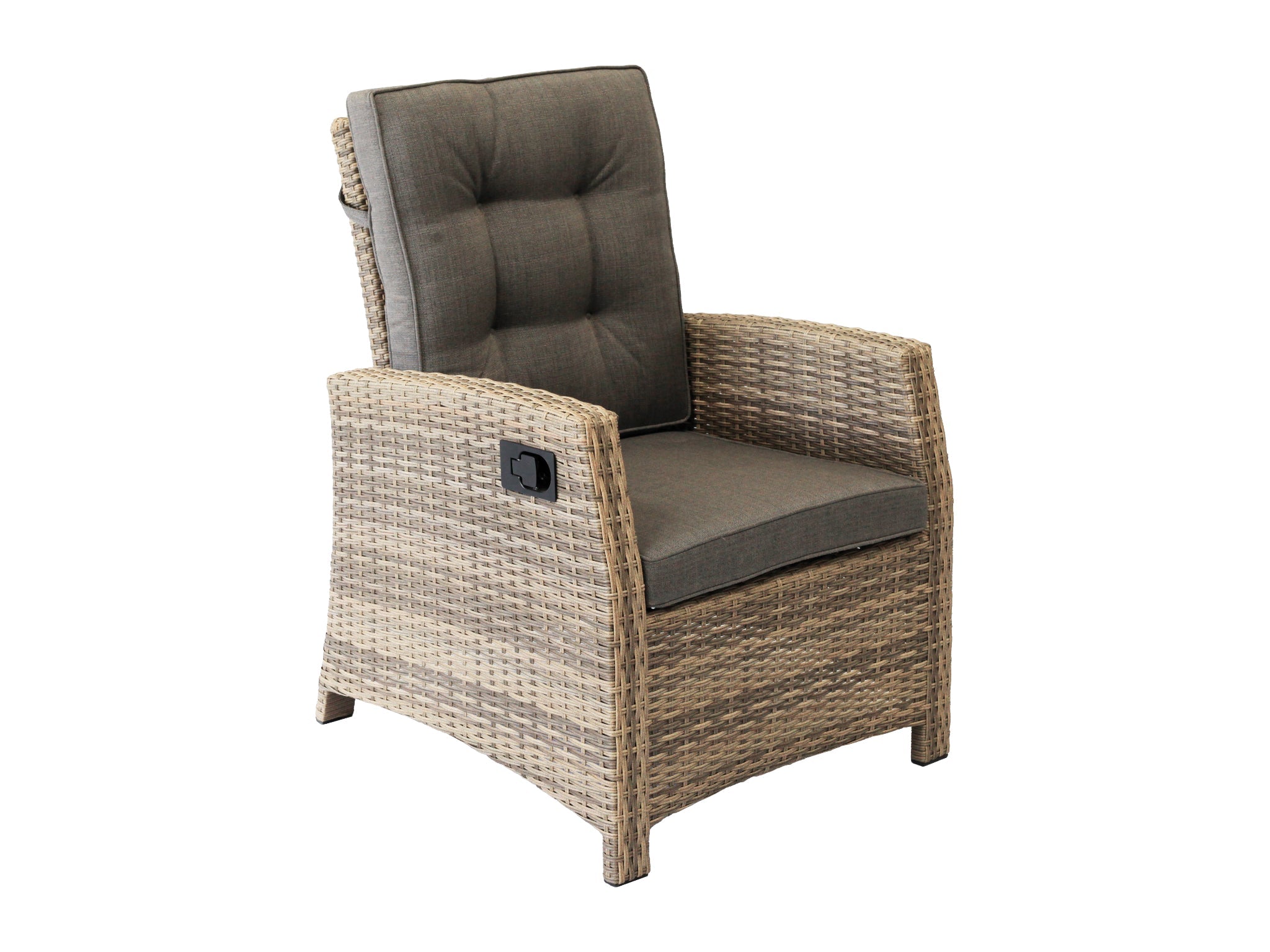 FurnitureOkay Positano Wicker Outdoor Lounge Recliner