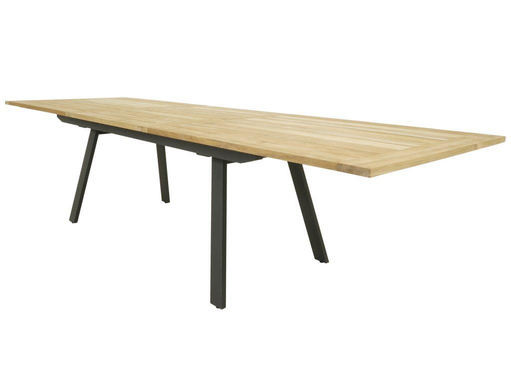 FurnitureOkay Teak Outdoor Extendable Dining Table (240/320x100cm)