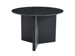 FurnitureOkay Vegas Sintered Stone Outdoor Dining Table (110cm Round)