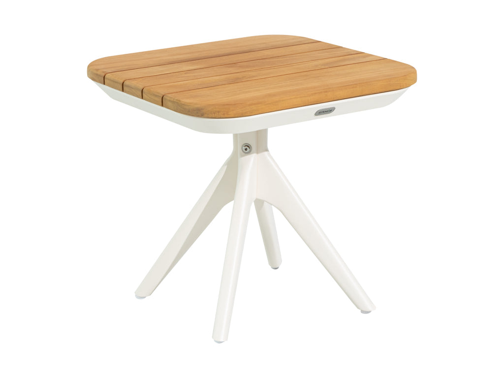 SIMPO Atlanta Outdoor Side Table — White