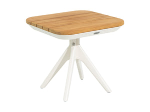 SIMPO Atlanta Outdoor Side Table — White