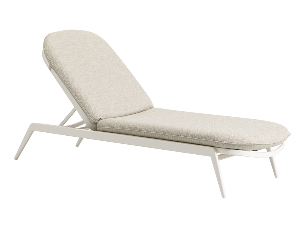 SIMPO Atlanta Sunlounger — White