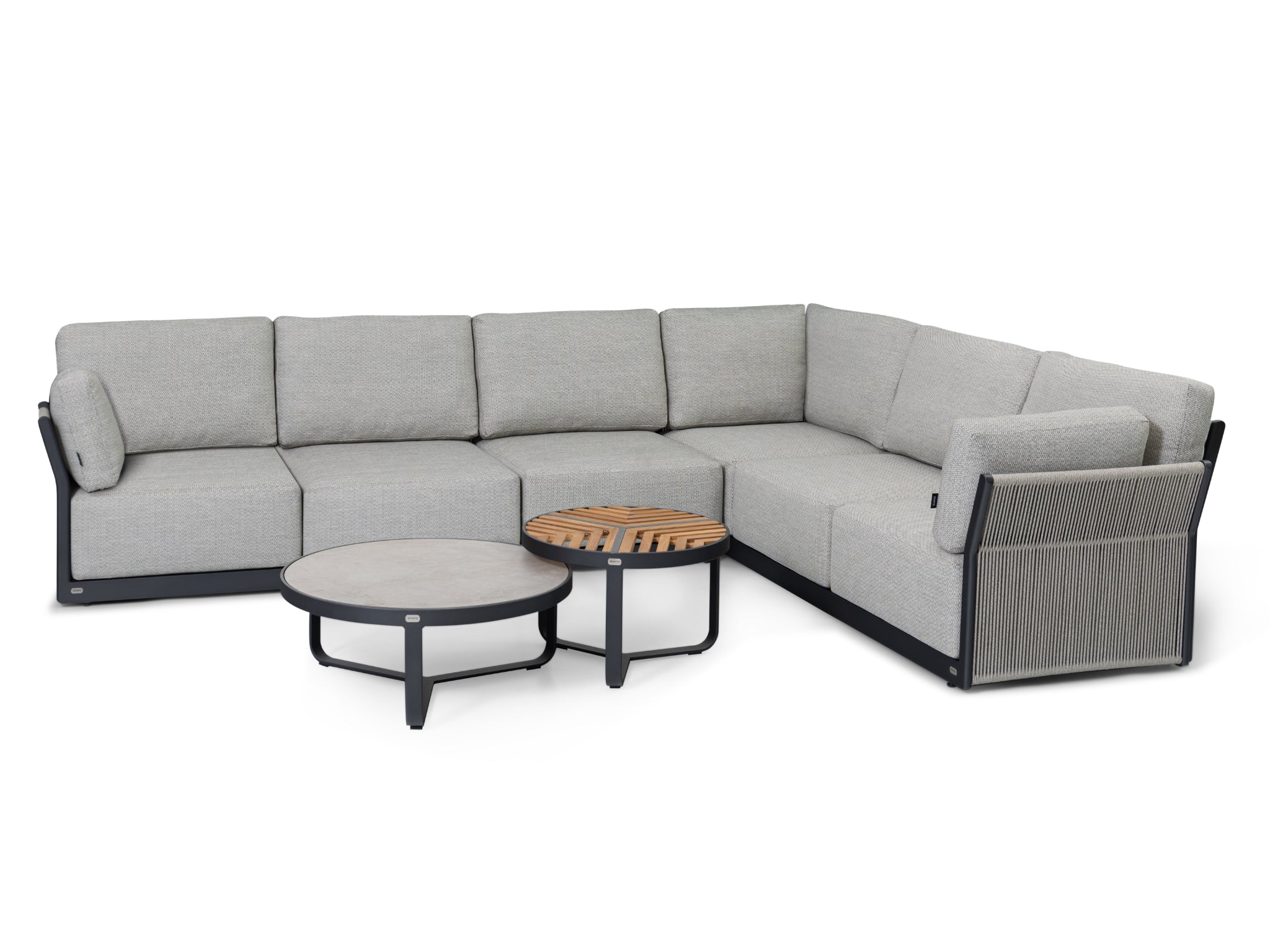 SIMPO Ravenna 4-Piece Outdoor Modular Lounge Setting