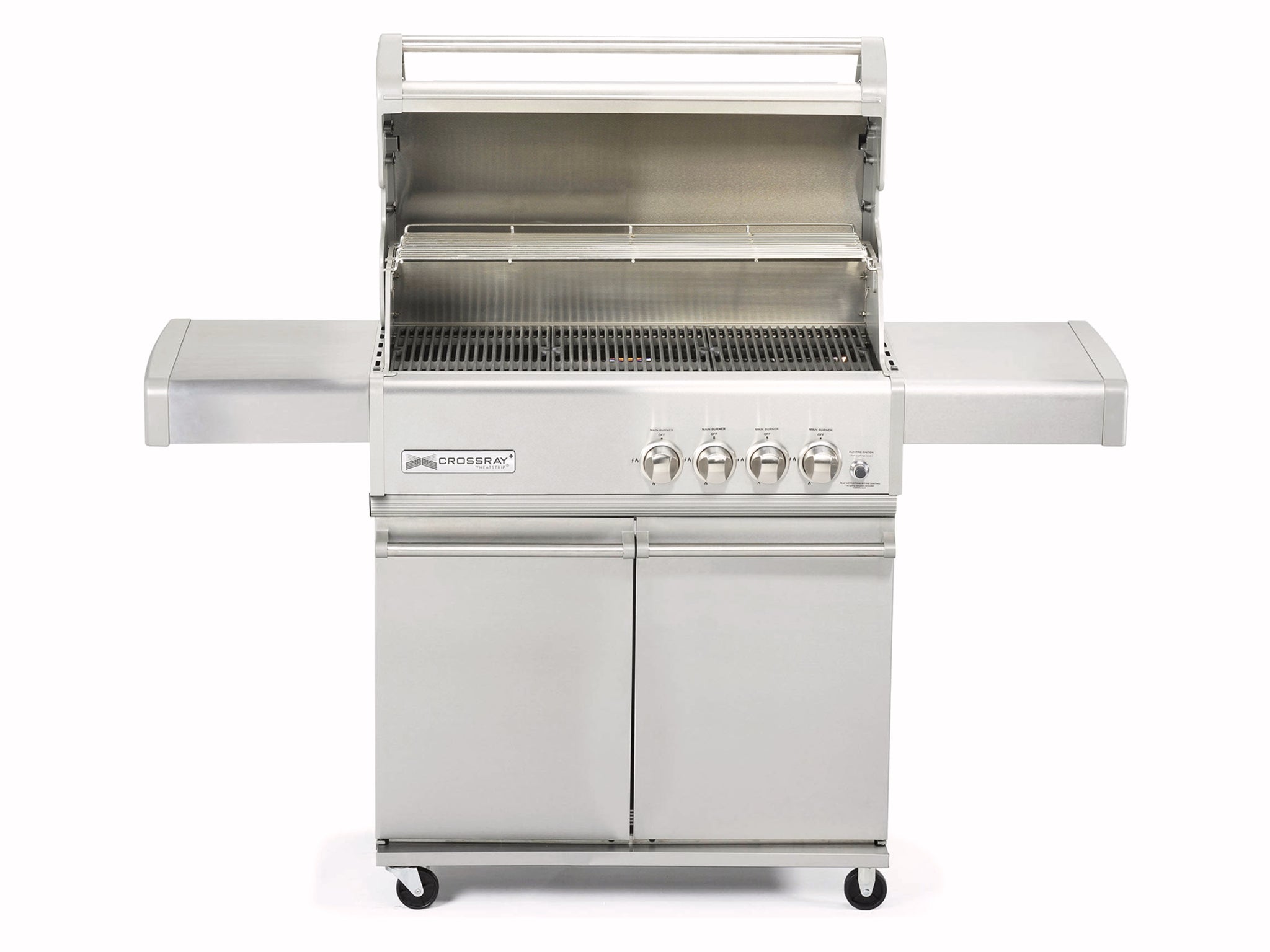 CROSSRAY 4-Burner Gas BBQ with Trolley