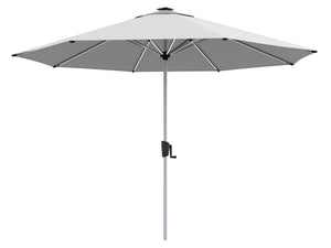 Coolaroo Bondi 3m Round LED Market Umbrella — Steel