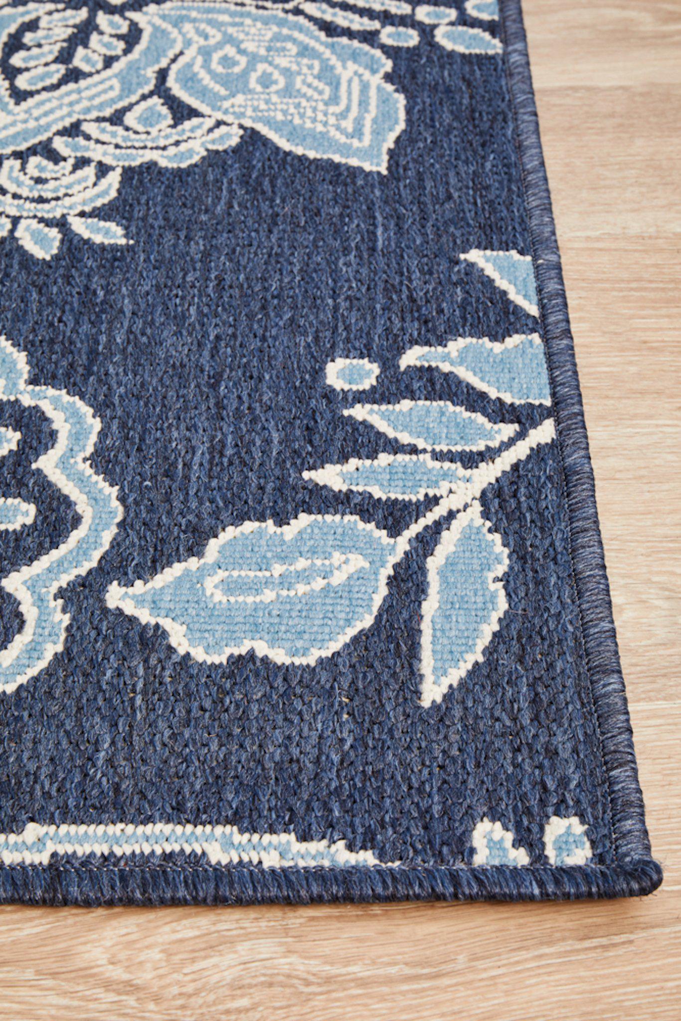 Rug Culture Seaside Outdoor Rug — 7777 Navy